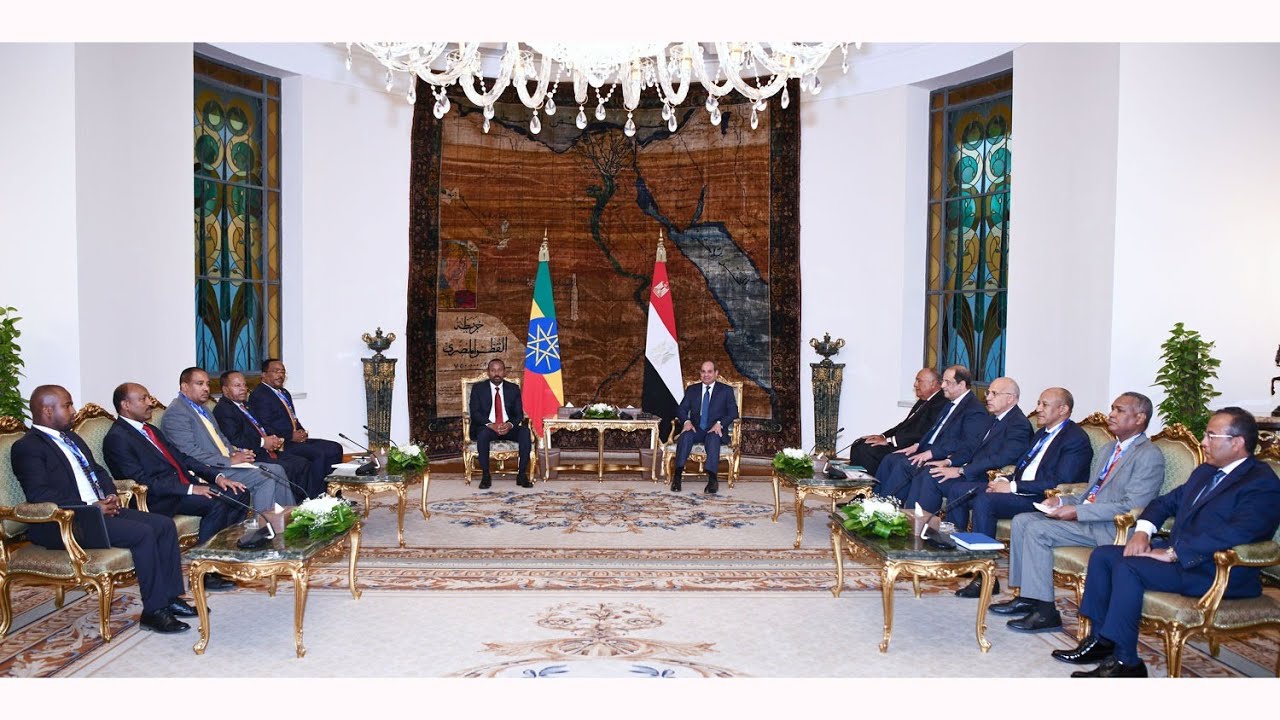 #موقع_الرئاسة | الرئيس عبد الفتاح السيسي يستقبل رئيس الوزراء الإثيوبي