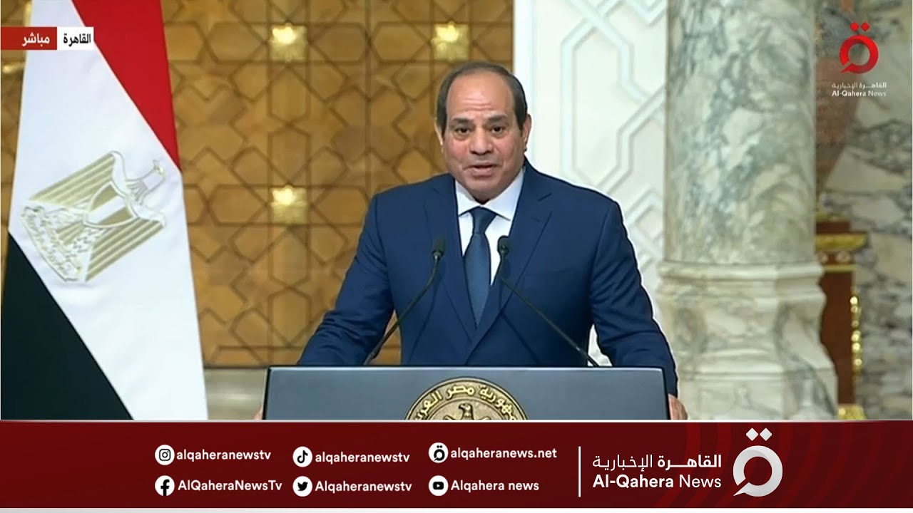 الرئيس المصري: مصر تستضيف 6 ملايين لاجئ دون طلب دعم
