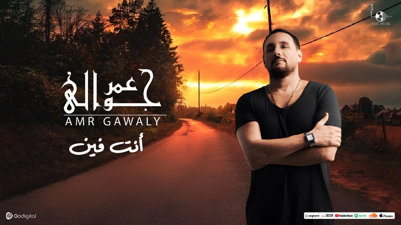 Amr Gawaly - Enta Feen 2024 - Lyrics Video | عمرو جوالي - انت فين