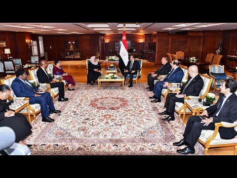 #موقع_الرئاسة || الرئيس عبد الفتاح السيسي يستقبل رئيسة جمهورية تنزانيا المتحدة بشرم الشيخ
