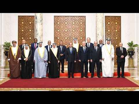 الرئيس عبد الفتاح السيسي يستقبل رؤساء المجالس والبرلمانات المشاركين بالمؤتمر السادس للبرلمان العربي