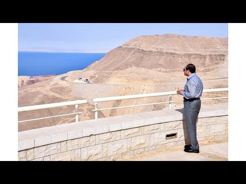 #موقع_الرئاسة |الرئيس عبد الفتاح السيسي يقوم بجولة تفقدية بمدينة الجلالة