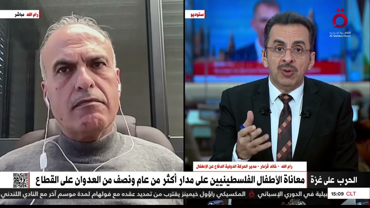 مدير الحركة الدولية للدفاع عن الأطفال يروي معاناة أطفال فلسطين طوال عام ونصف من العدوان على قطاع غزة