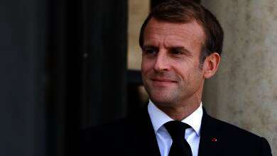 1578843 le president emmanuel macron au palais presidentiel de l elysee le 13 octobre 2021 a paris