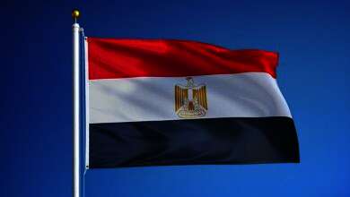 modern flag of egypt