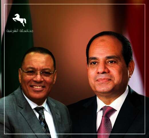 الرئيس السيسي ومعالي المحافظ