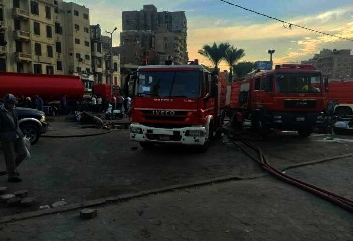 حريق كلية الهندسة