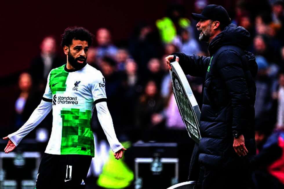 أزمة محمد صلاح وكلوب