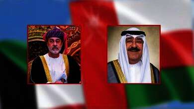سمو أمير البلاد يتلقى اتصالا هاتفيا من سلطان عمان