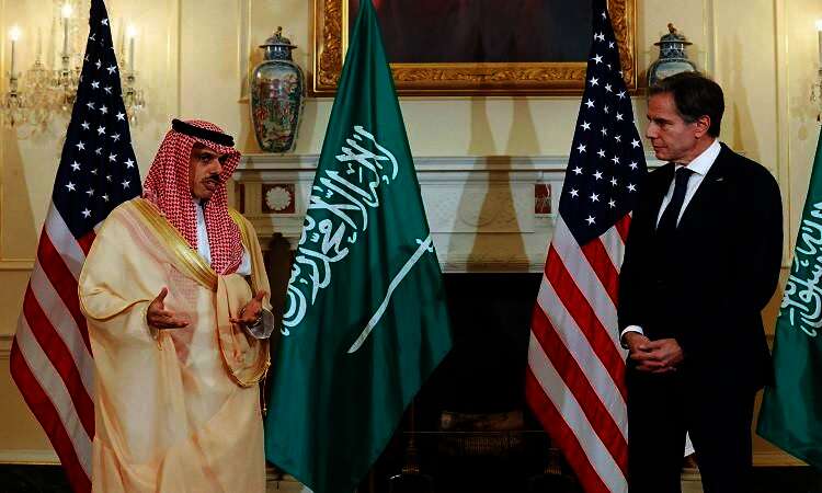 وزيرا خارجية السعودية وأمريكا