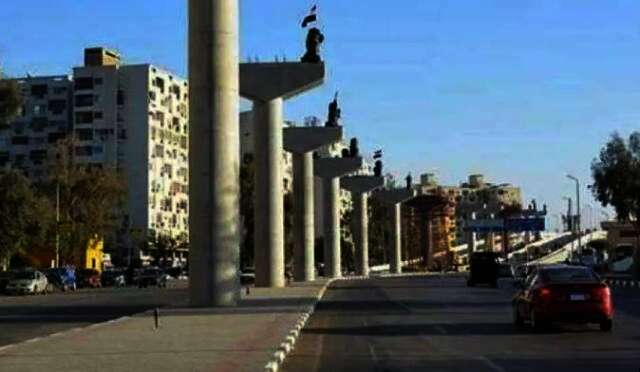 غلق شارع يوسف عباس