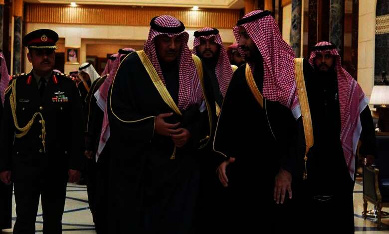 زيارة سمو ولي عهد الكويت إلى السعودية