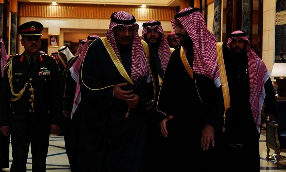 زيارة سمو ولي عهد الكويت إلى السعودية