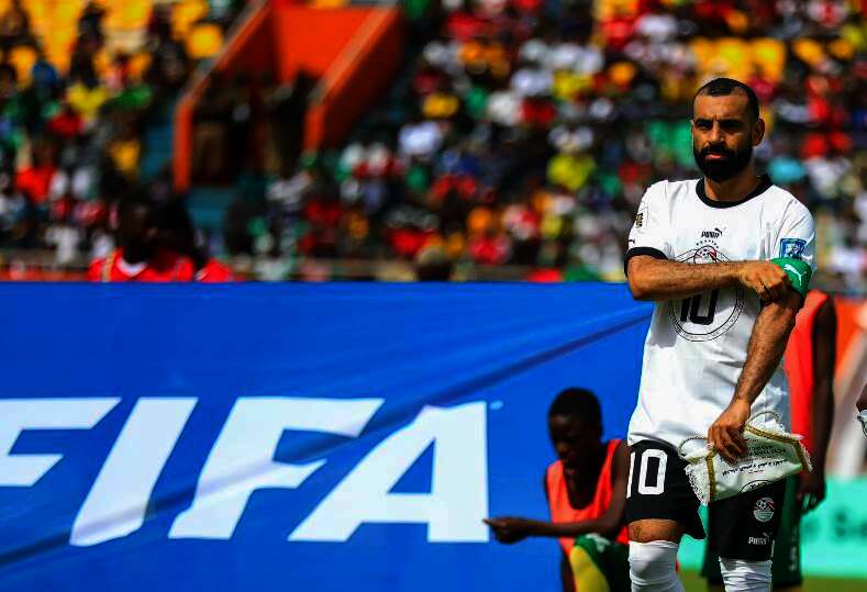 هدف عالمى من صلاح يتعادل به لمصر ضد غينيا
