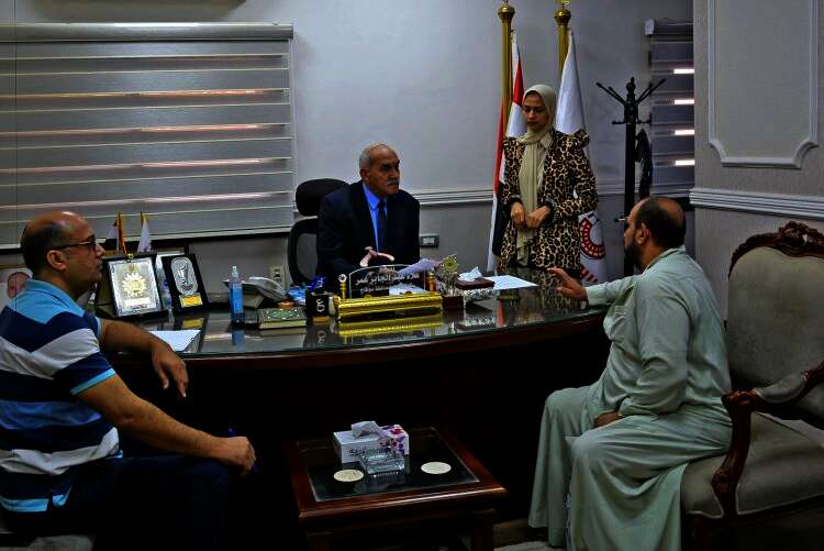 نائب محافظ سوهاج والسكرتير العام