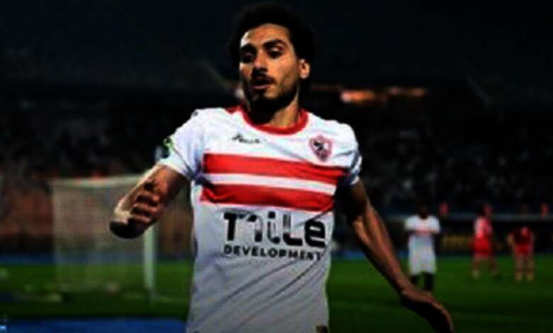 أحمد حمدي، لاعب وسط الفريق الأول لكرة القدم بالزمالك