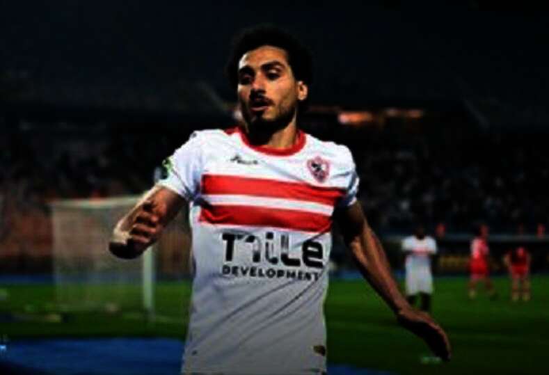 أحمد حمدي، لاعب وسط الفريق الأول لكرة القدم بالزمالك