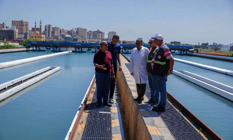 المهندس أحمد جابر، رئيس مجلس إدارة شركة مياه الشرب بالإسكندرية
