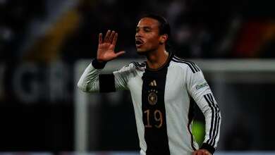 ساني لاعب المنتخب الألماني لكرة القدم