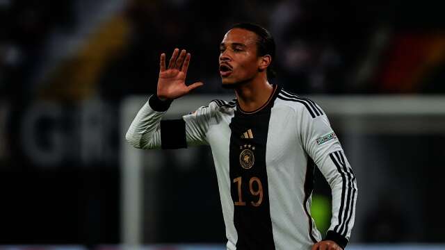 ساني لاعب المنتخب الألماني لكرة القدم