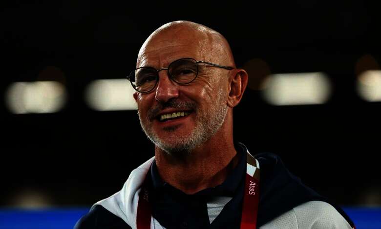 لويس دي لا فوينتي المدير الفني لمنتخب إسبانيا