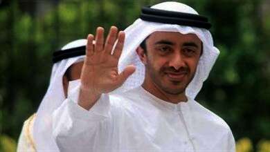 الشيخ عبدالله بن زايد آل نهيان وزير الخارجية الإمارتي