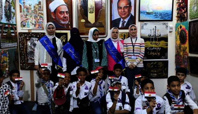 جناح الأزهر بمعرض مكتبة الإسكندرية
