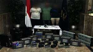 حبس عاطلين بتهمة سرقة بطاريات شبكات المحمول