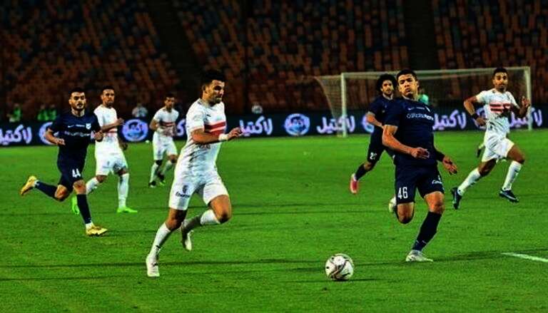 مباراة الزمالك وإنبي
