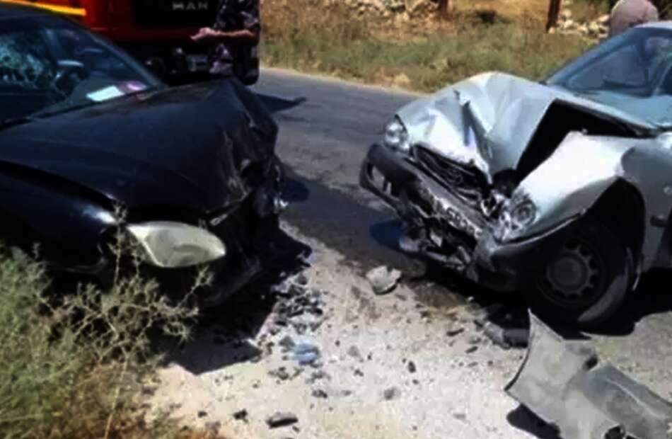 6 مصابين فى حادث مرورى