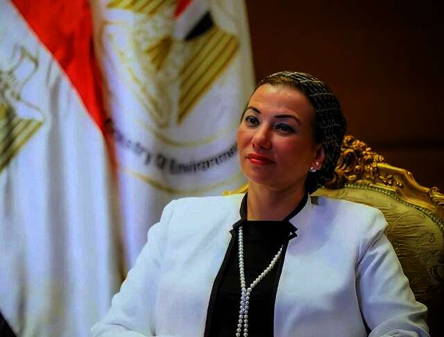الدكتورة ياسمين فؤاد وزيرة البيئة 