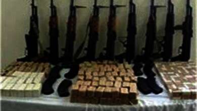 متهمين بالاتجار فى الحشيش وحيازة سلاح نارى وذخائر
