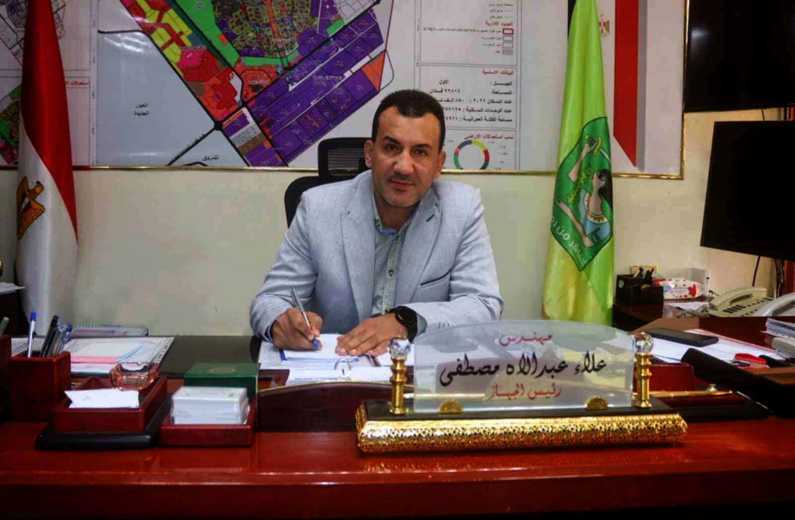 المهندس علاء عبد اللاه، رئيس جهاز مدينة العاشر من رمضان