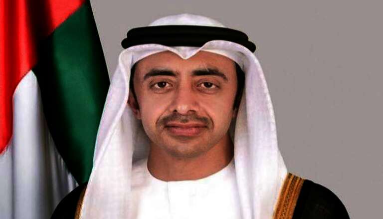 وزير الخارجية الإماراتي عبد الله بن زايد آل نهيان
