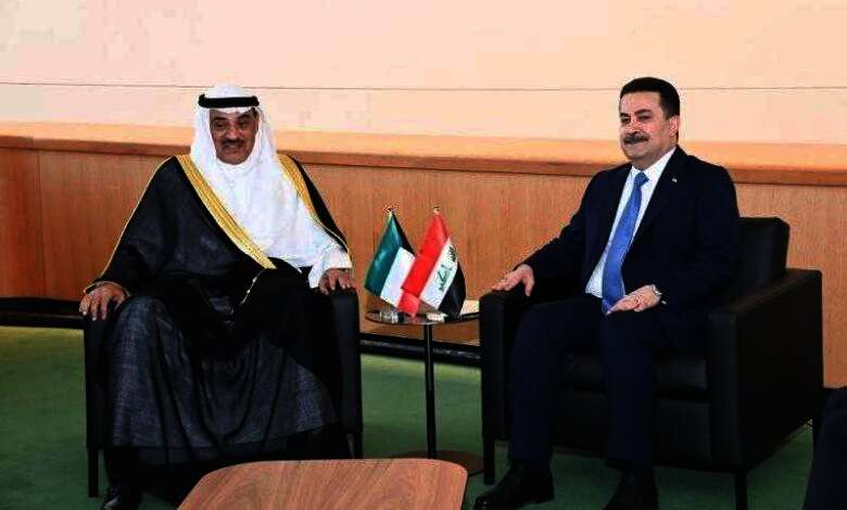 ولى عهد الكويت ورئيس وزراء العراق