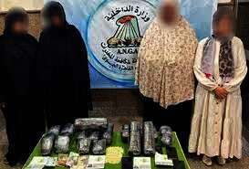 حبس 4 سيدات لحيازتهن 19 كيلو كبتاجون داخل كراسى متحركة بمطار القاهرة