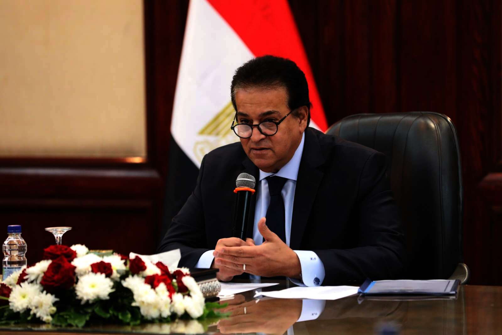 الدكتور خالد عبدالغفار نائب رئيس مجلس الوزراء ووزير الصحة والسكان
