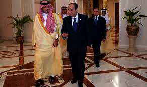 استقبل الرئيس عبد الفتاح السيسي، اليوم، الأمير عبد العزيز بن سعود بن نايف بن عبد العزيز وزير الداخلية السعودي