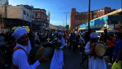 موكب الطرق الصوفية احتفالا بالمولد النبوى