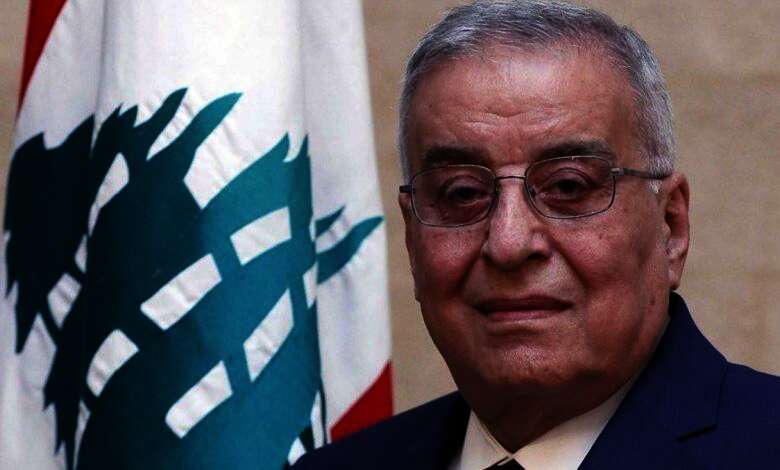 وزير الخارجية والمغتربين في حكومة تصريف الأعمال اللبنانية، عبدالله بوحبيب