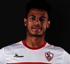 محمد عاطف لاعب فريق الزمالك