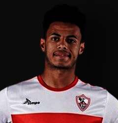 محمد عاطف لاعب فريق الزمالك