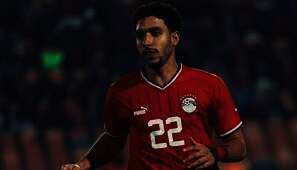 عمر مرموش مهاجم منتخب مصر