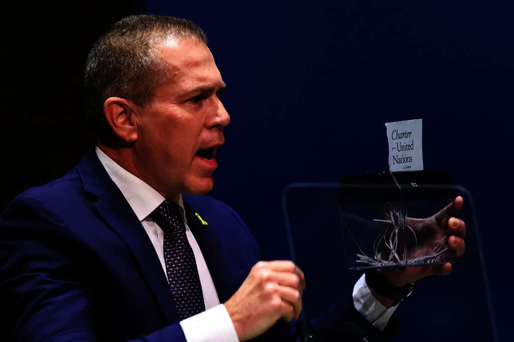 ممثل إسرائيل بالأمم المتحدة جلعاد أردان