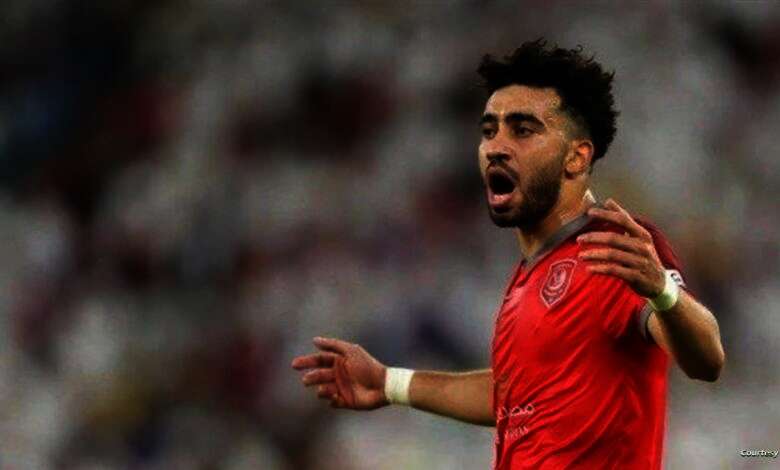 اللاعب أحمد ياسر المحمدى