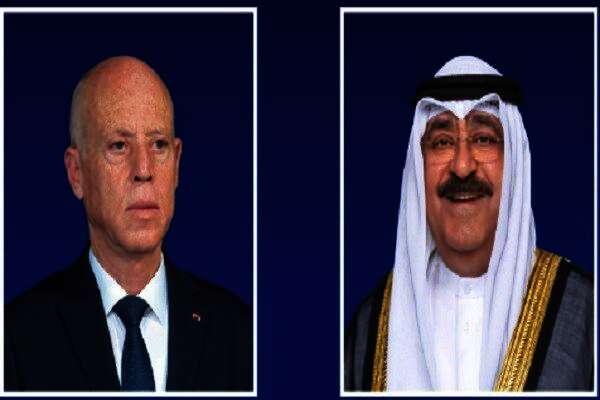 سمو أمير البلاد يهنئ الرئيس التونسي بإعادة انتخابه لولاية رئاسية جديدة