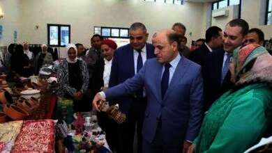 معرض الصناعات الحرفية واليدوية بنادي الخالدين بمركز كفرالشيخ