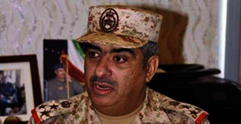 رئيس الأركان العامة للجيش الكويتى الفريق الركن طيار بندر المزين