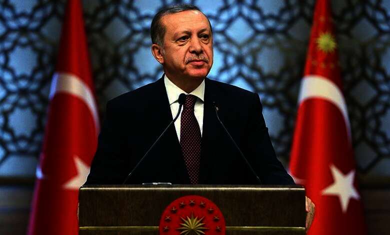 الرئيس التركي رجب طيب إردوغان