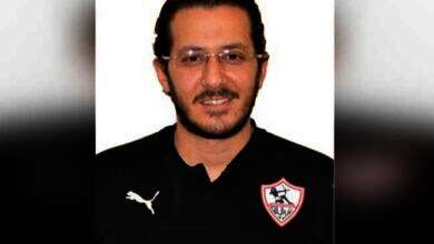 الدكتور محمد أسامة، رئيس الجهاز الطبي للفريق الأول لكرة القدم بنادي الزمالك